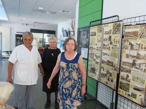 L'exposition des panneaux NUMEMORIS voyage dans les EHPAD