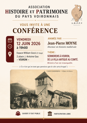 Conf&eacute;rence Le Comt&eacute; de SERMORENS